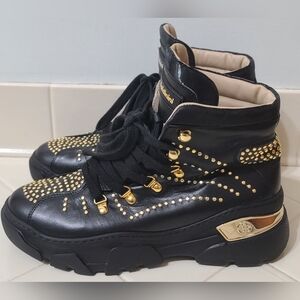 BALDININI Studded Boots Women's Size 7.5/ EU 37.5